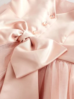 Jurken|Next - Meisjesjurk met string (3 mnd-16 jr) Roze
