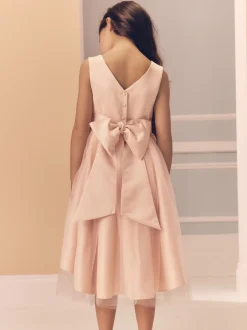 Jurken|Next - Meisjesjurk met string (3 mnd-16 jr) Roze