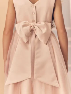 Jurken|Next - Meisjesjurk met string (3 mnd-16 jr) Roze