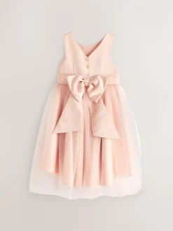 Jurken|Next - Meisjesjurk met string (3 mnd-16 jr) Roze