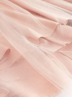 Jurken|Next - Meisjesjurk met string (3 mnd-16 jr) Roze