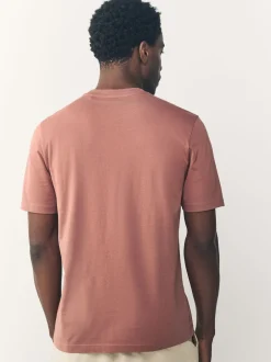T-Shirts En Hemden|Next Roze - Normale Pasvorm - Essentieel katoenen T-shirt met ronde hals