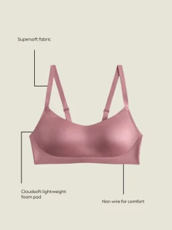 Beha's*Next - N.Premium Cloud Zachte Ultiem Comfort Beha Zonder Beugel Roze