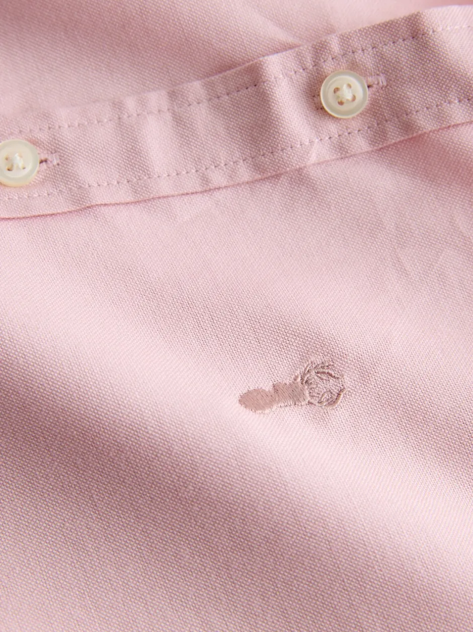 Shirts*Next Roze - Oxford-overhemd met korte mouwen mouwen en hoog aandeel katoen (3-16 jr)