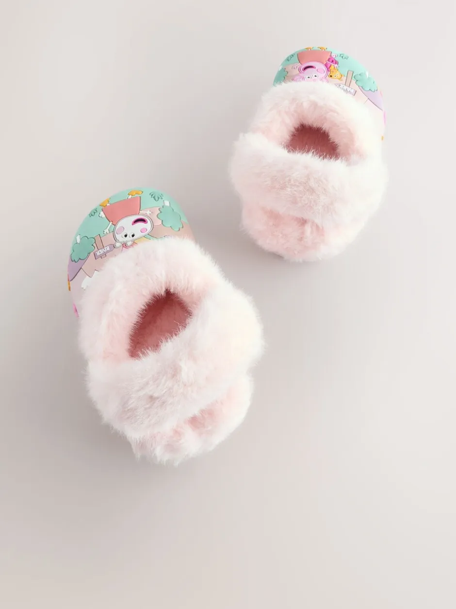 Pantoffels*Next Roze - Peppa Pig behaaglijke gevoerde Pantoffel Klomp