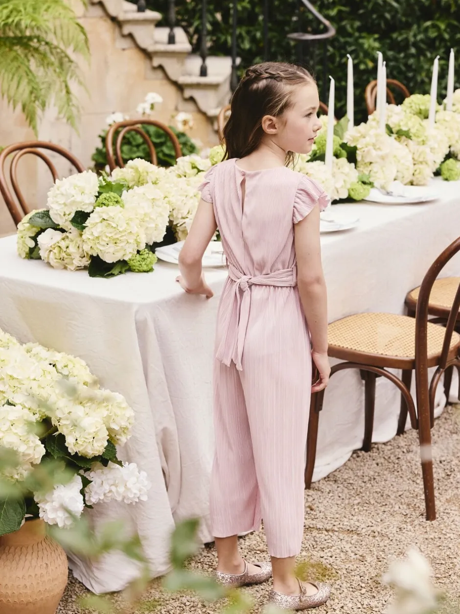 Jumpsuits En Playsuits|Next Roze - Plisse Jumpsuit (3-16yrs)