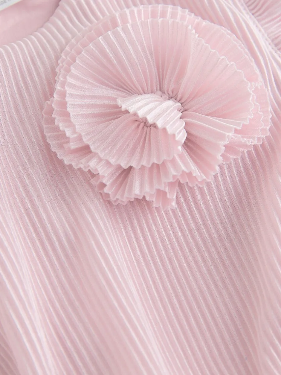 Jumpsuits En Playsuits|Next Roze - Plisse Jumpsuit (3-16yrs)
