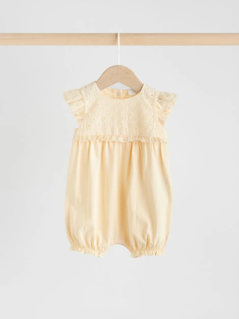Rompertjes En Tuinbroeken*Next Roze - Print Baby Rompers 3 Pack