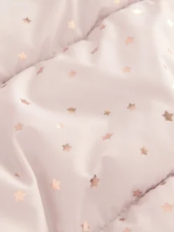Jassen, Jacks En Kinderwagenpakjes|Jassen En Jacks|Next - Regenbestendige gewatteerde jas met rucheszoom (3mnd -7jr) Roze