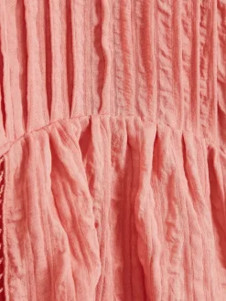 Overhemden En Blouses|Reiss - Elle Jr. Blouse met ladder en belangen Roze