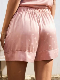 Shorts*Next Roze - Satin Jacquard Pyjama Shorts