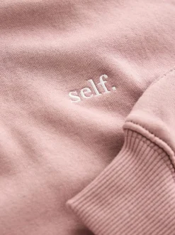 Loungewear|Hoody's En Sweatshirts*self. Roze - hoody