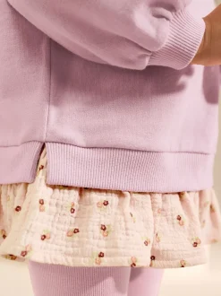 Tops|Sets En Combisets*Next - Set met top met lange mouwen en legging (3 mnd-7 jr) Roze