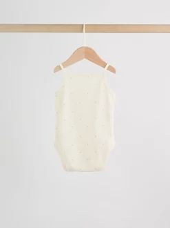 Rompertjes En Hemdjes|Next Roze - Set van 5 Baby bodysuits