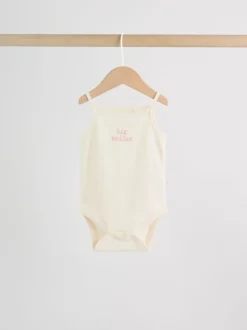 Rompertjes En Hemdjes|Next Roze - Set van 5 Baby bodysuits
