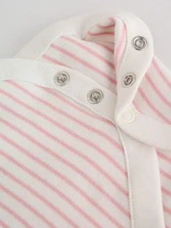 Rompertjes En Hemdjes|Next Roze - Set van 5 Baby bodysuits