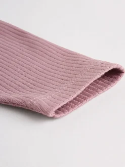 Rompertjes En Hemdjes|Next Roze - Set van 5 babyrompertjes met lange mouwen
