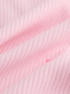 Rompertjes En Hemdjes|Next Roze - Set van 5 babyrompertjes met korte mouwen