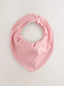 Slabbetjes*Next Roze - Set van 5 Dribble babyslabbetjes