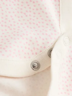 Multipacks|Rompertjes En Hemdjes|Next Roze - Set van 5 rompers met lange mouwen