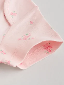Rompertjes En Hemdjes*Next Roze - Short Sleeve Baby Bodysuit