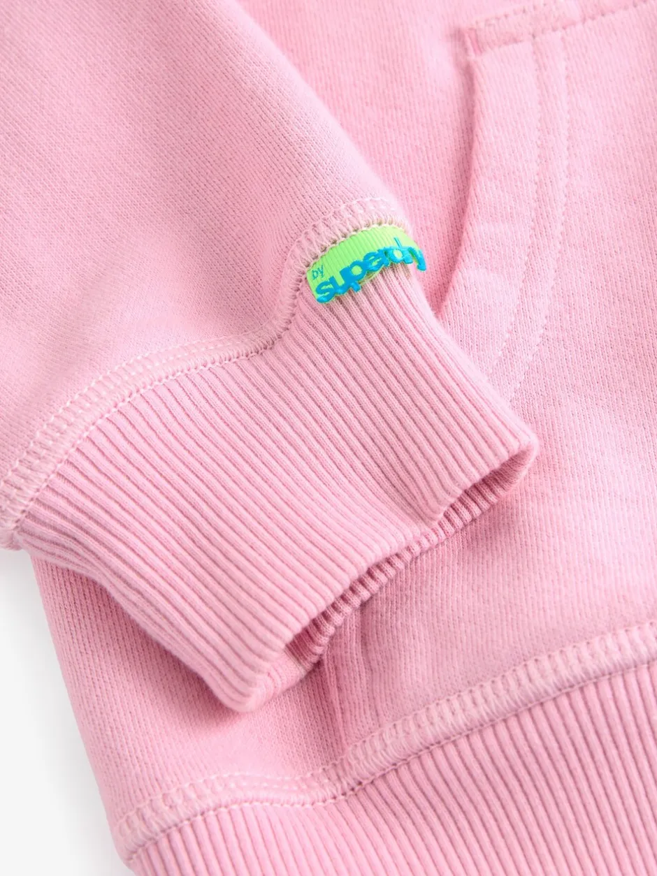 Sweaters En Hoody´S|Sweaters En Hoody´S*Superdry Roze - Essentials-hoodie