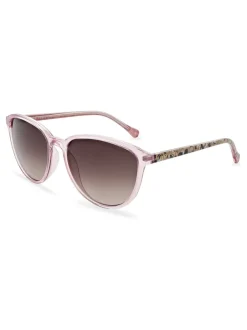 Zonnebril*Ted Baker - - Klassieke zonnebril met ronde ogen Roze