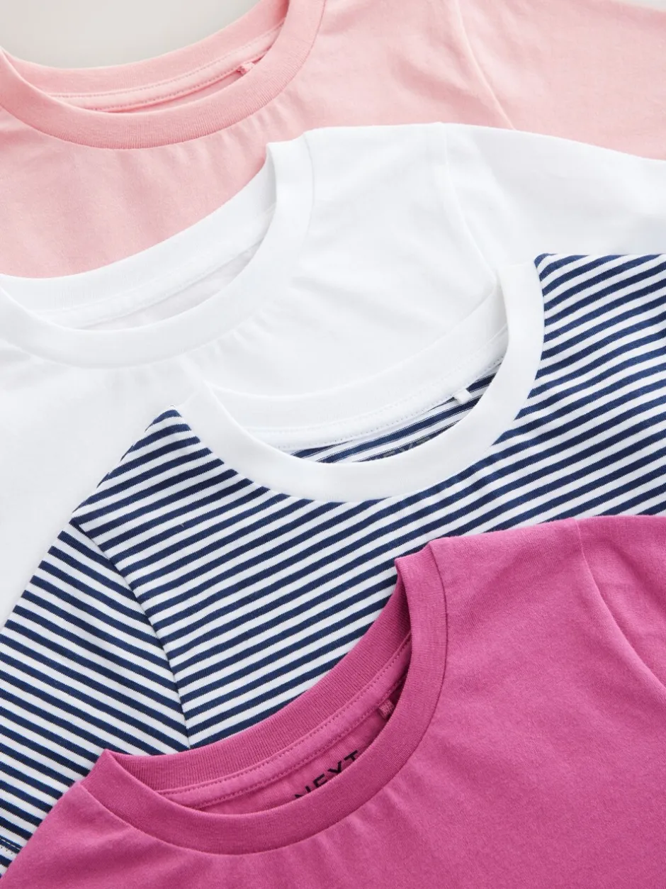 T-Shirts|Tops*Next - T-shirts 4 Pack (3-16jr) Roze