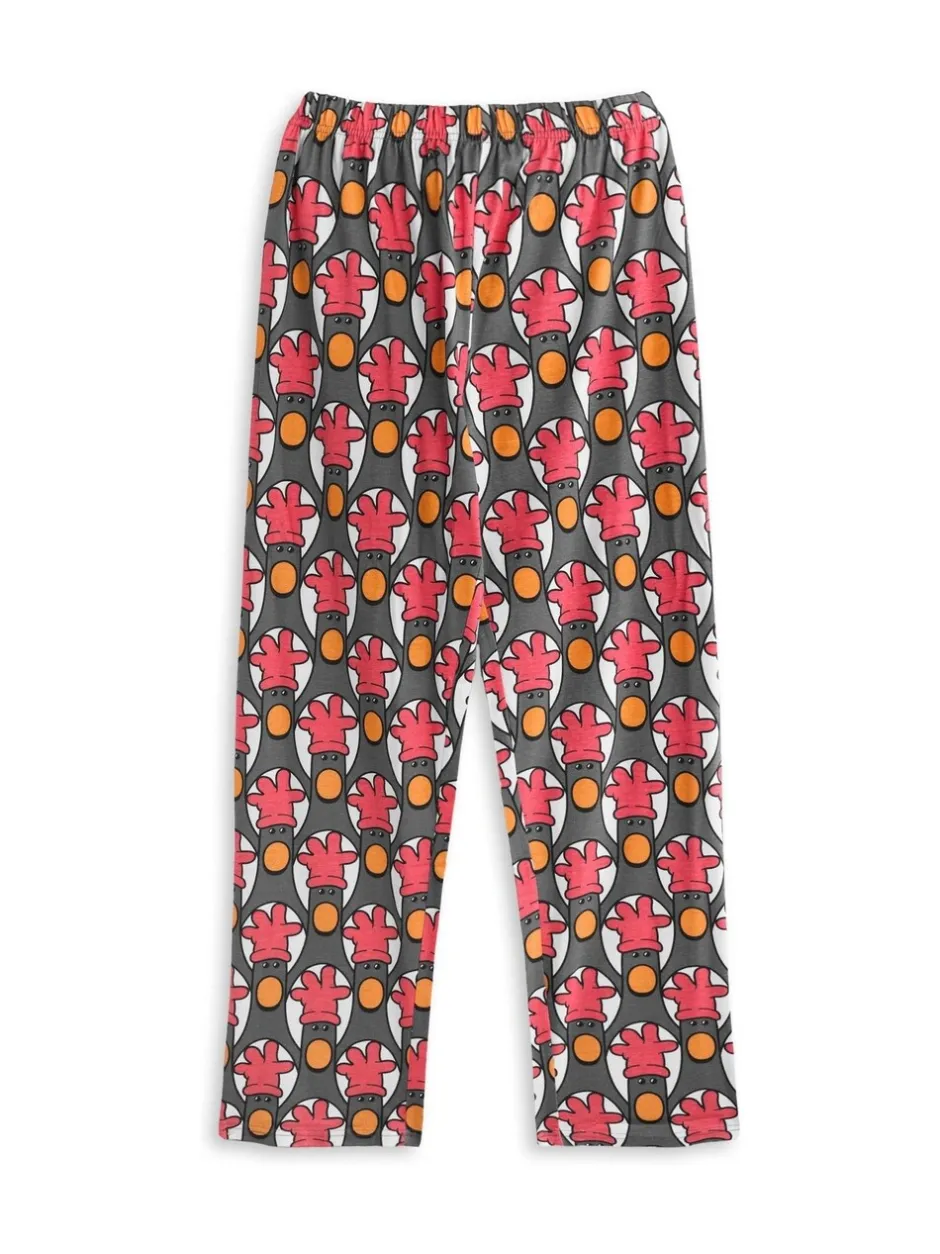 Pyjama's|Vanilla Underground - Wallace And Gromit herenpyjama's van 100% katoen Roze