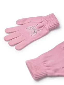 Mutsen, Handschoenen En Sjaals*Vanilla Underground - Disney Lilo & Stitch meisjes-muts en -handschoenenset Roze
