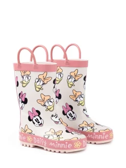 Laarzen|Vanilla Underground - Mickey & Pluto Laarzen met hengsels voor Jongens Roze