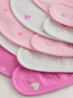 Slabbetjes*Next Roze - Verpakking met 5 babyslabbetjes