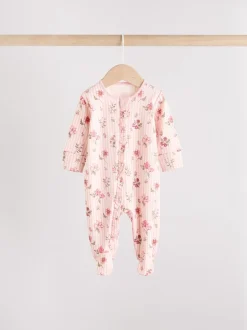 Multipacks|Babypakjes En Babypyjama's*Next Roze - 2-weg slaappakjes met ritssluiting, set van 3 (0-2jr)