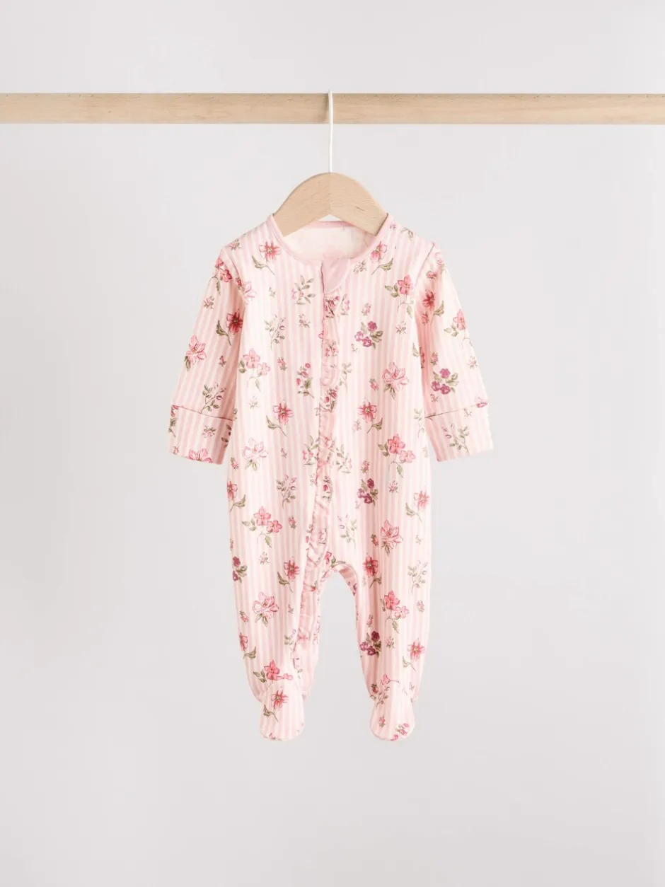 Multipacks|Babypakjes En Babypyjama's*Next Roze - 2-weg slaappakjes met ritssluiting, set van 3 (0-2jr)