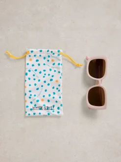 Zonnebril*White Stuff - Oversized Square Sunglasses Roze