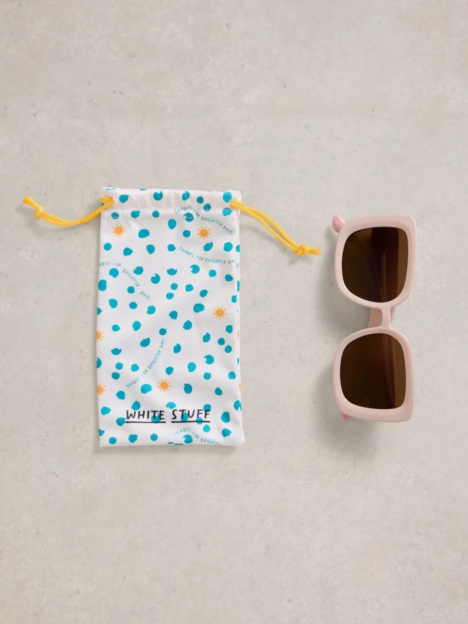 Zonnebril*White Stuff - Oversized Square Sunglasses Roze