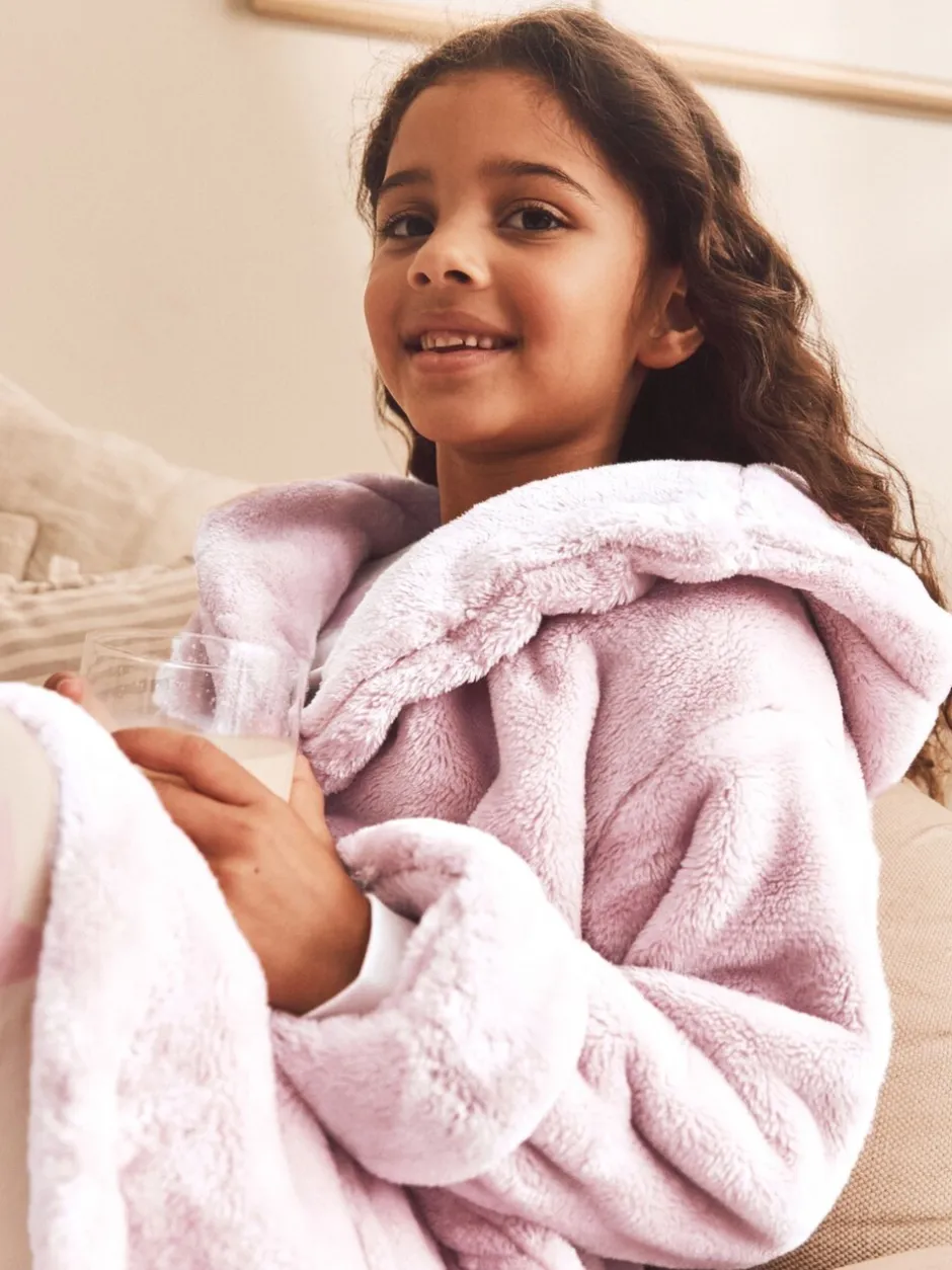 Kamerjassen|Next - Zacht aanvoelende fleece kamerjas (9 mnd-16 jr) Roze