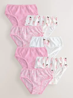 Alle Ondergoed|Next Roze ballerina - Verpakking van 7 onderbroeken (1,5-12 jr)