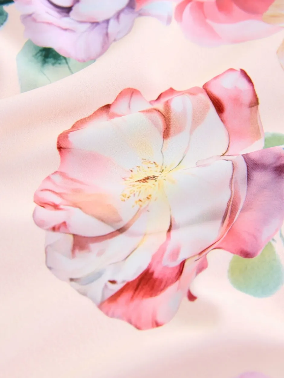 Badkleding|Badkleding*Next - Badpak (3 mnd-7 jr) Roze bloemen