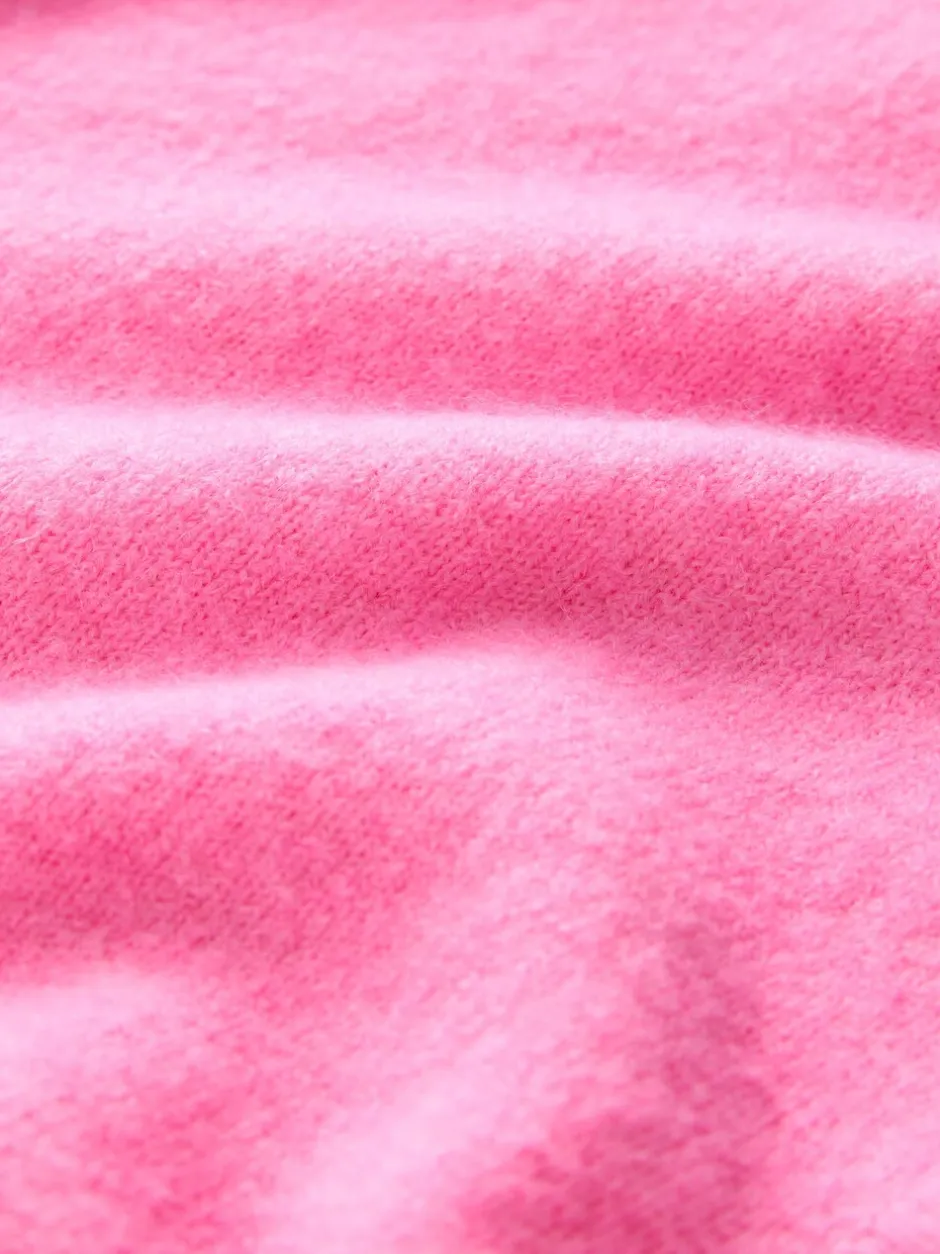 Gebreide Kleding*Next Roze bloemetjes - Gebreid vest met ronde hals