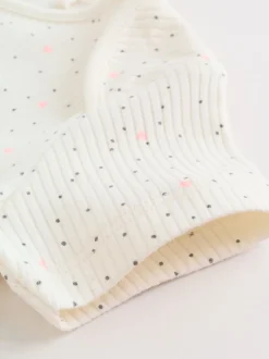 Rompertjes En Hemdjes*Next Roze bloemetjes - Set van 5 babyrompertjes met korte mouwen