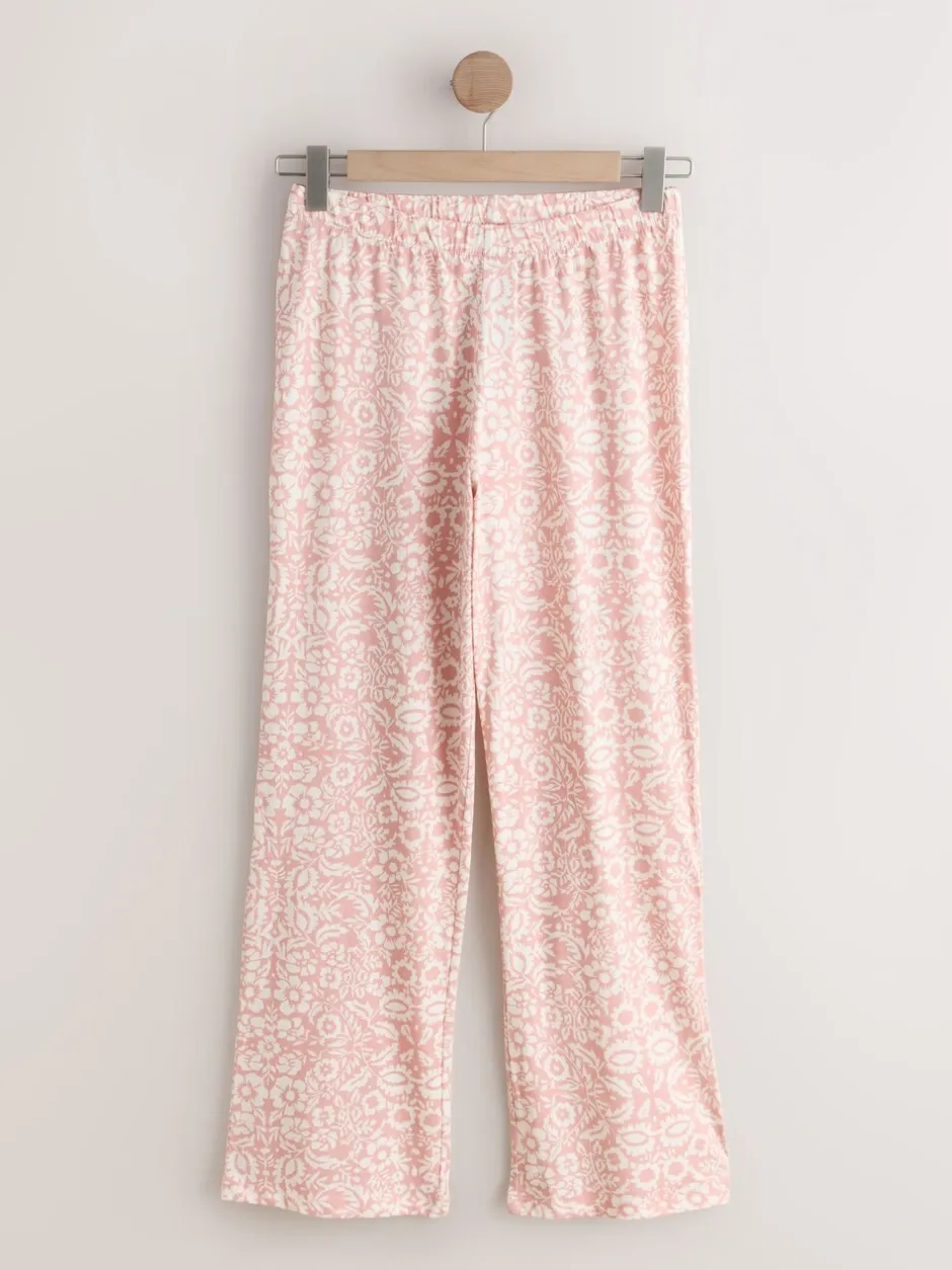 Pyjama's|Alle Nacht- En Loungekleding|Next - Short Sleeve Pyjamas 2 Pack Roze en blauw gebloemd