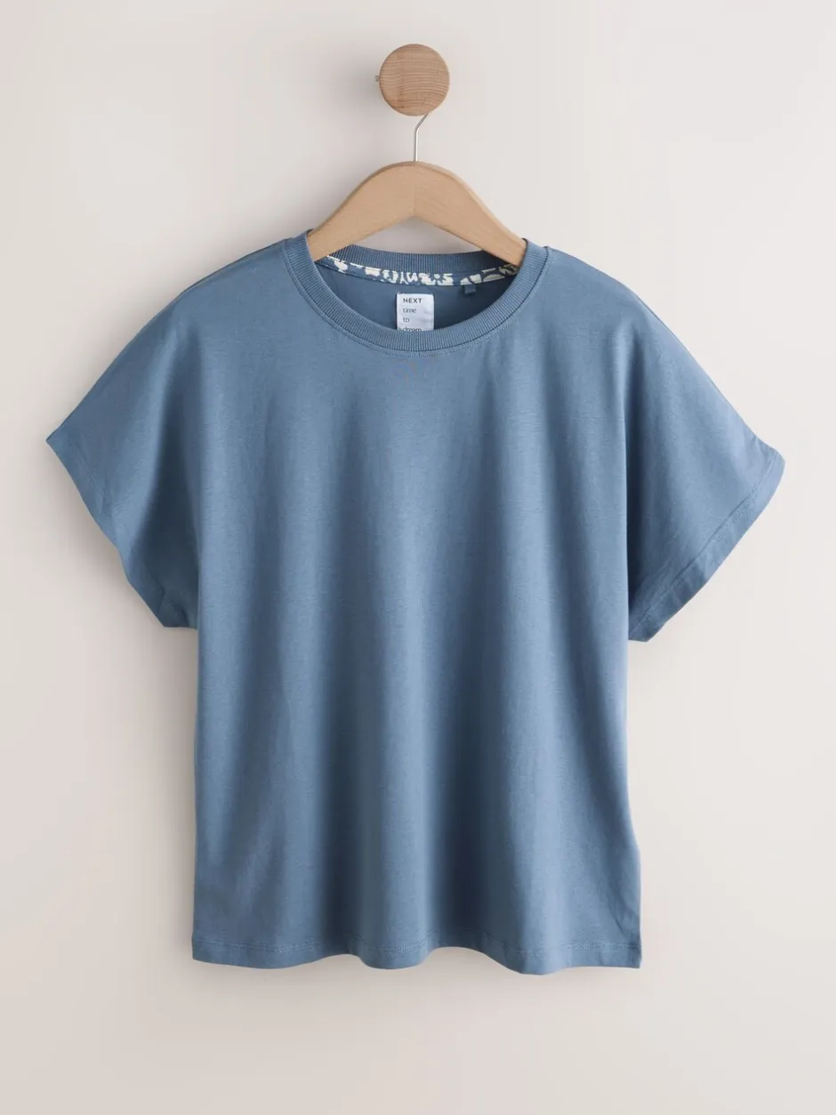 Pyjama's|Alle Nacht- En Loungekleding|Next - Short Sleeve Pyjamas 2 Pack Roze en blauw gebloemd