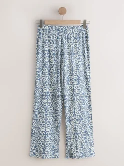 Pyjama's|Alle Nacht- En Loungekleding|Next - Short Sleeve Pyjamas 2 Pack Roze en blauw gebloemd