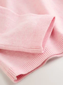 Gebreide Kleding|Next Roze gemêleerd - Vest (3 mnd-10 jr)