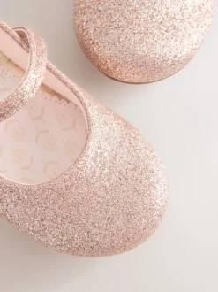 Gelegenheidskleding|Next Roze glitter - Mary Jane gelegenheidsschoenen voor bloemenmeisjes