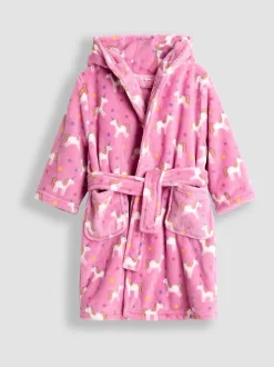 Kamerjassen*Jojo Maman Bébé Roze met eenhoornprint - - Badjas