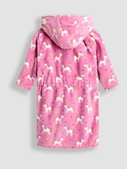 Kamerjassen*Jojo Maman Bébé Roze met eenhoornprint - - Badjas