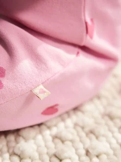 Sets En Outfits|Next - Jersey babyromper (0mnd-3jr) Roze met hartjesprint