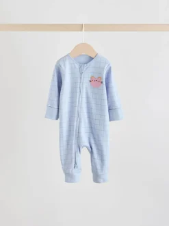 Babypakjes En Babypyjama's|Next Roze met karakteristieke dierenprint - Verpakking van 5 babyslaappakjes met tweewegrits (0 mnd - 3 jr)